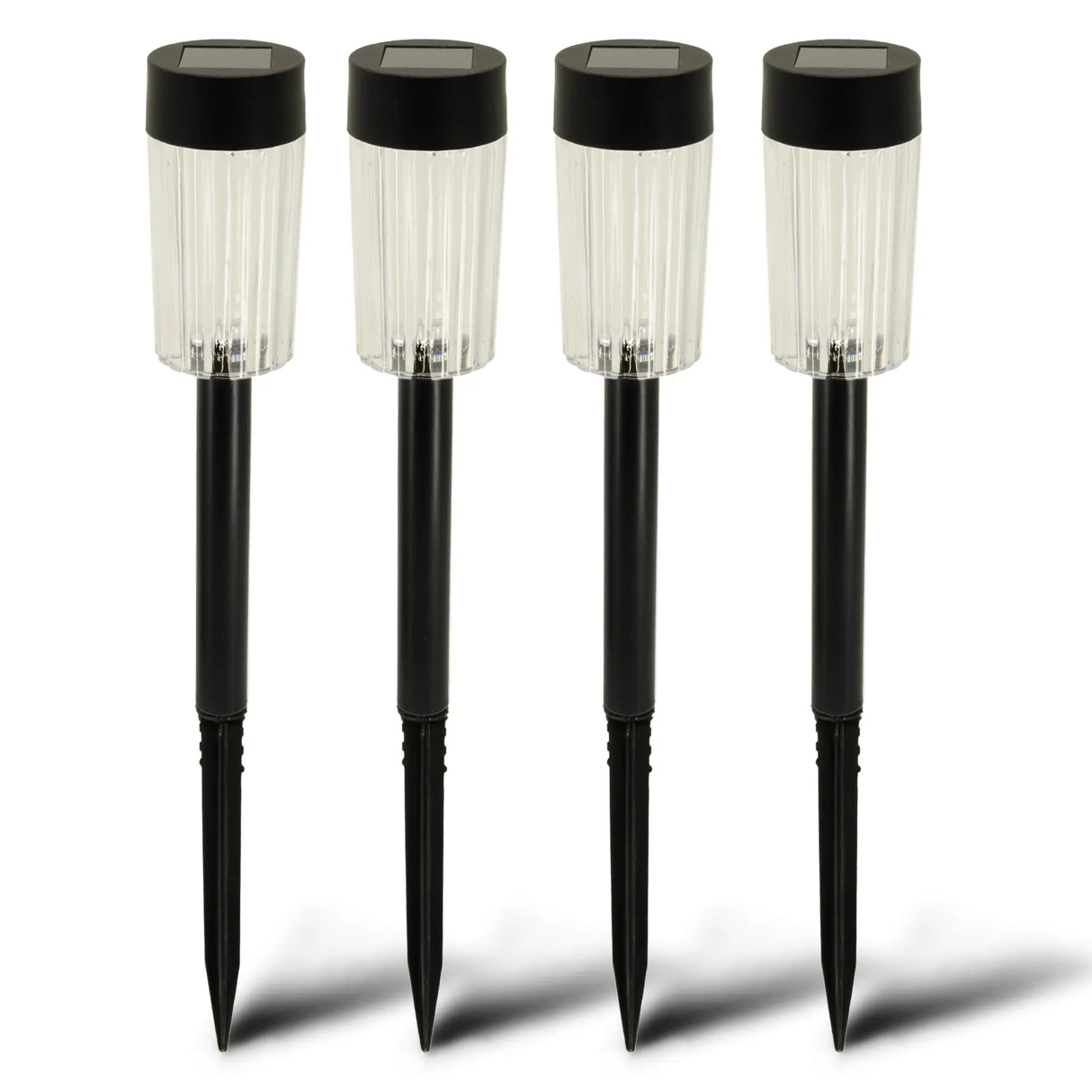 Harley Solar Pathway Lights (Black) Crosslight