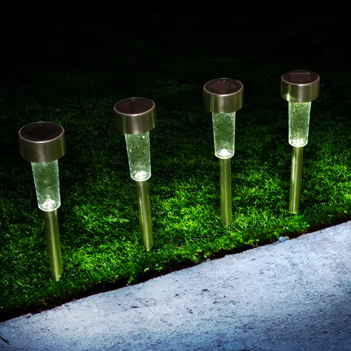 Solar Pathway Lights (Steel) ShopFGI