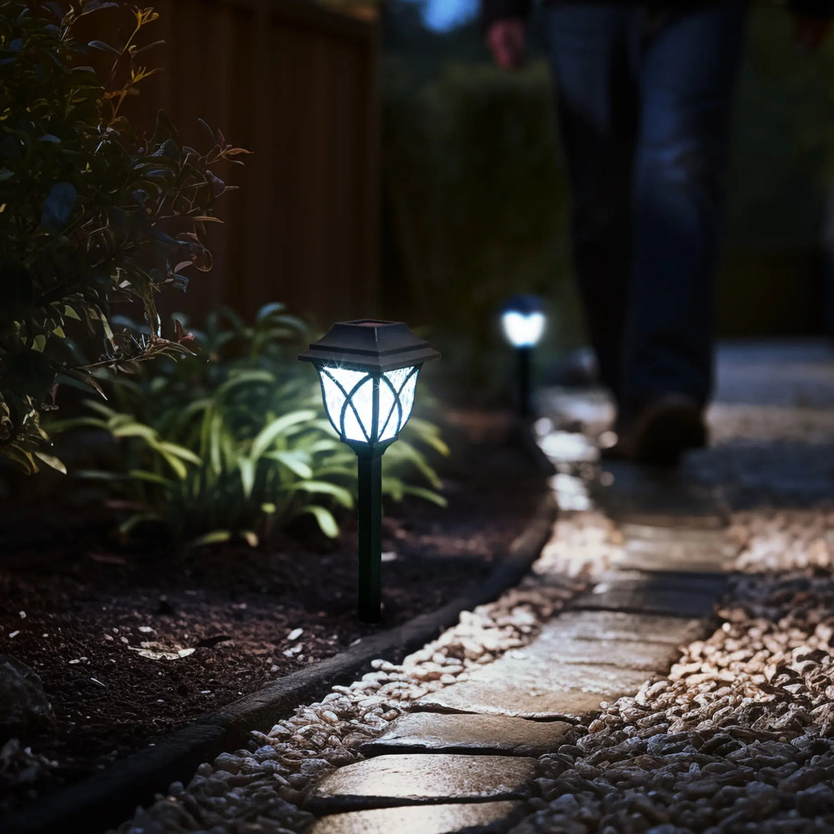 Collin Solar Pathway Lights, Set of 4 ShopFGI