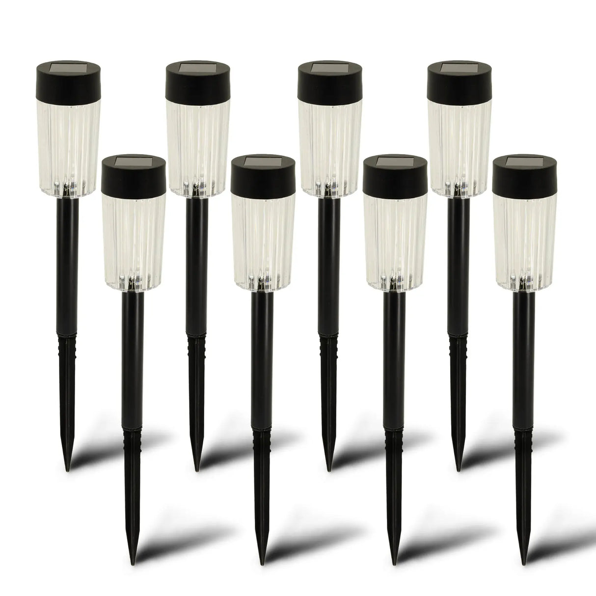 Harley Solar Pathway Lights (Black) Crosslight