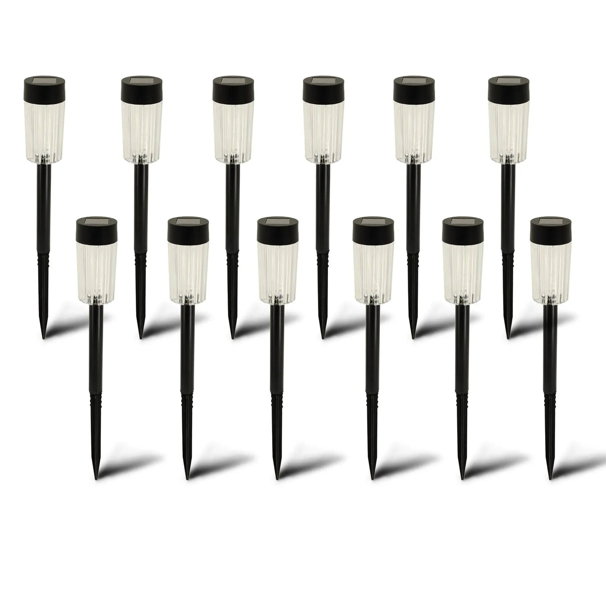 Harley Solar Pathway Lights (Black) Crosslight