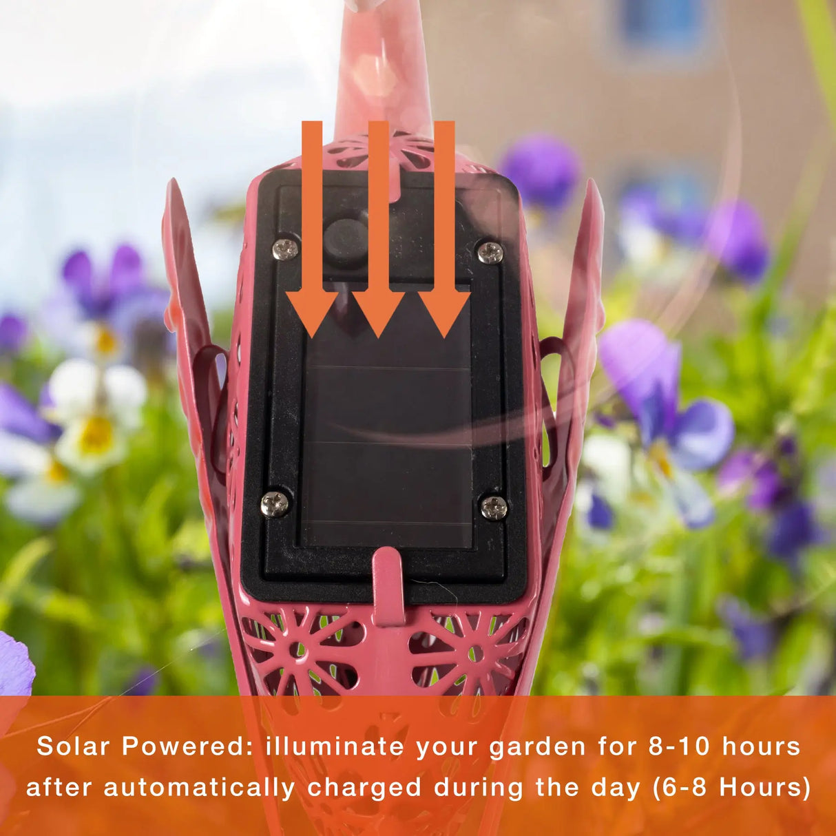 Flamingo and Crane Solar Garden Stake, Set of 2 - 36" ShopFGI