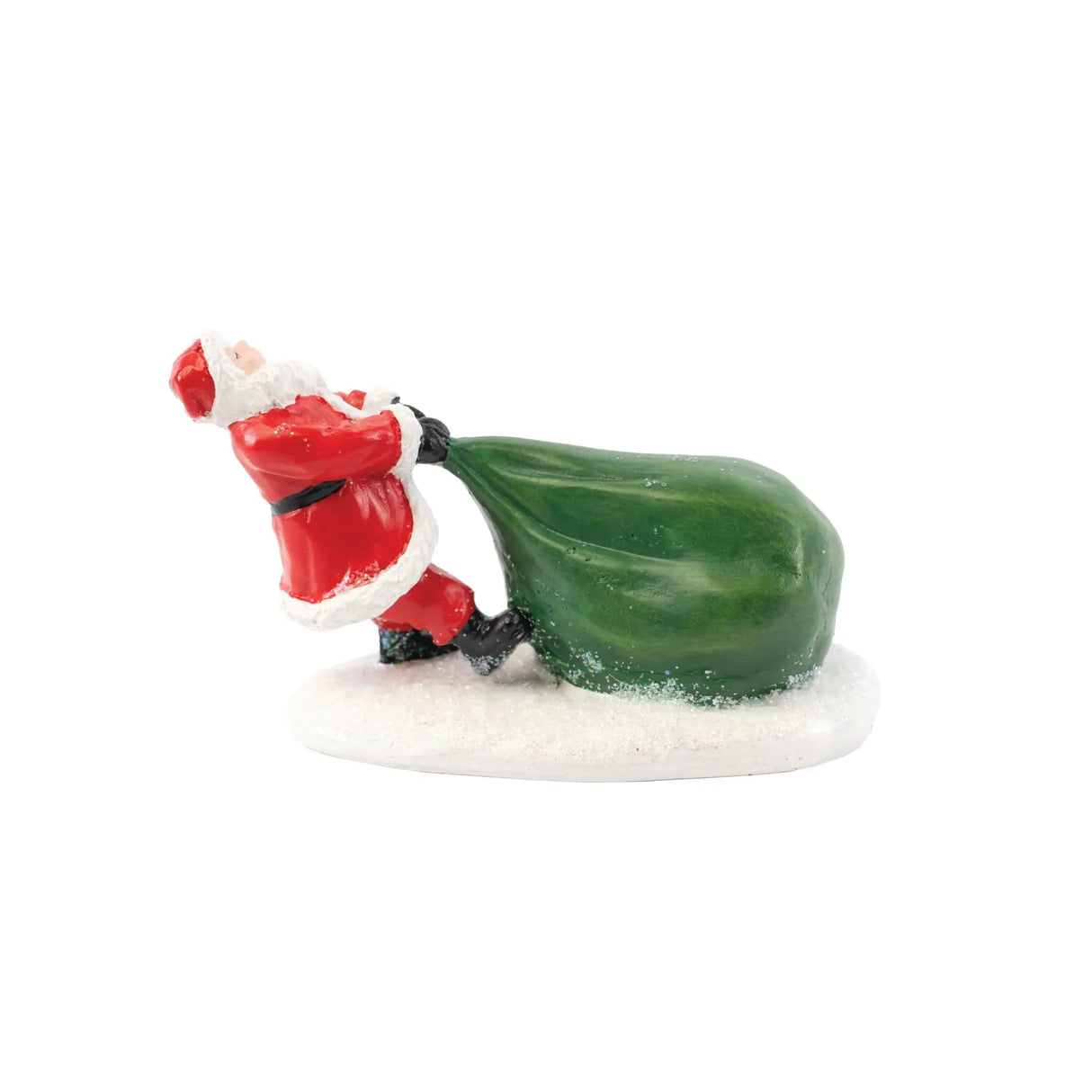 Santa Pulling Toy Bag fgsquarevillage