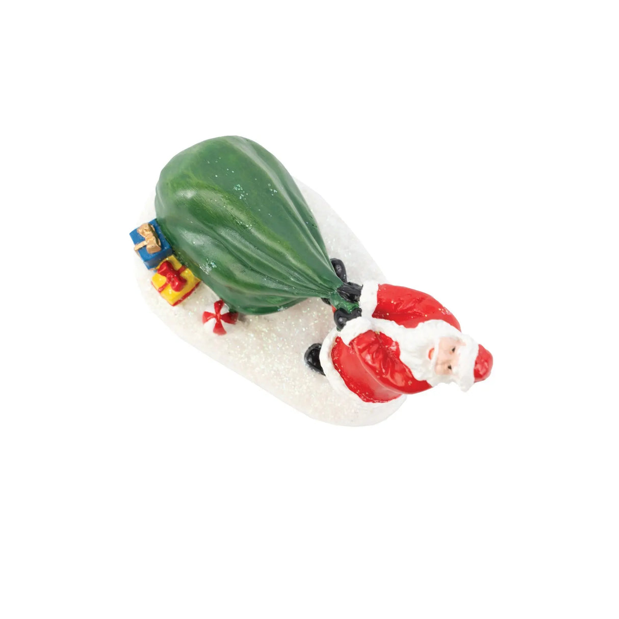 Santa Pulling Toy Bag fgsquarevillage