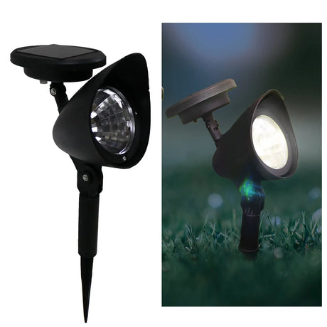 Solar Spotlight, Set of 1 (Black) ShopFGI