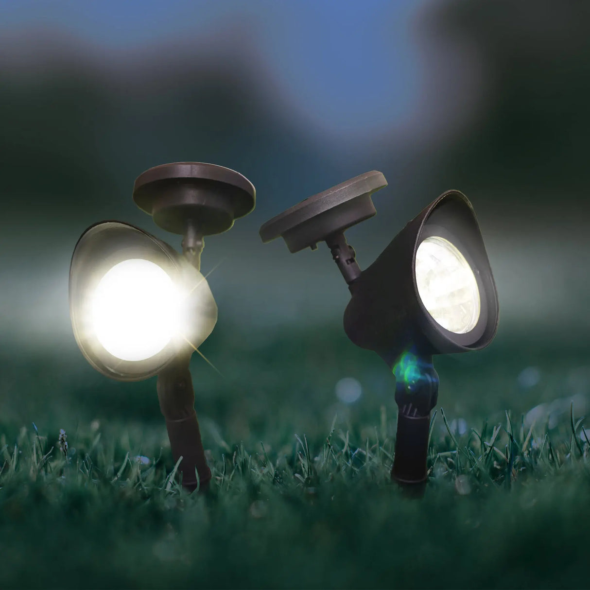 Solar Spotlight, Set of 1 (Black) ShopFGI