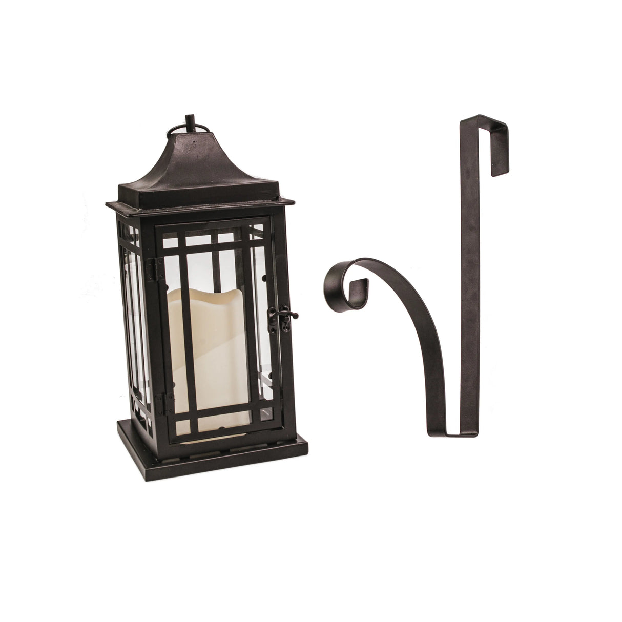 LED Lantern & Wreath Hanger Set ShopFGI