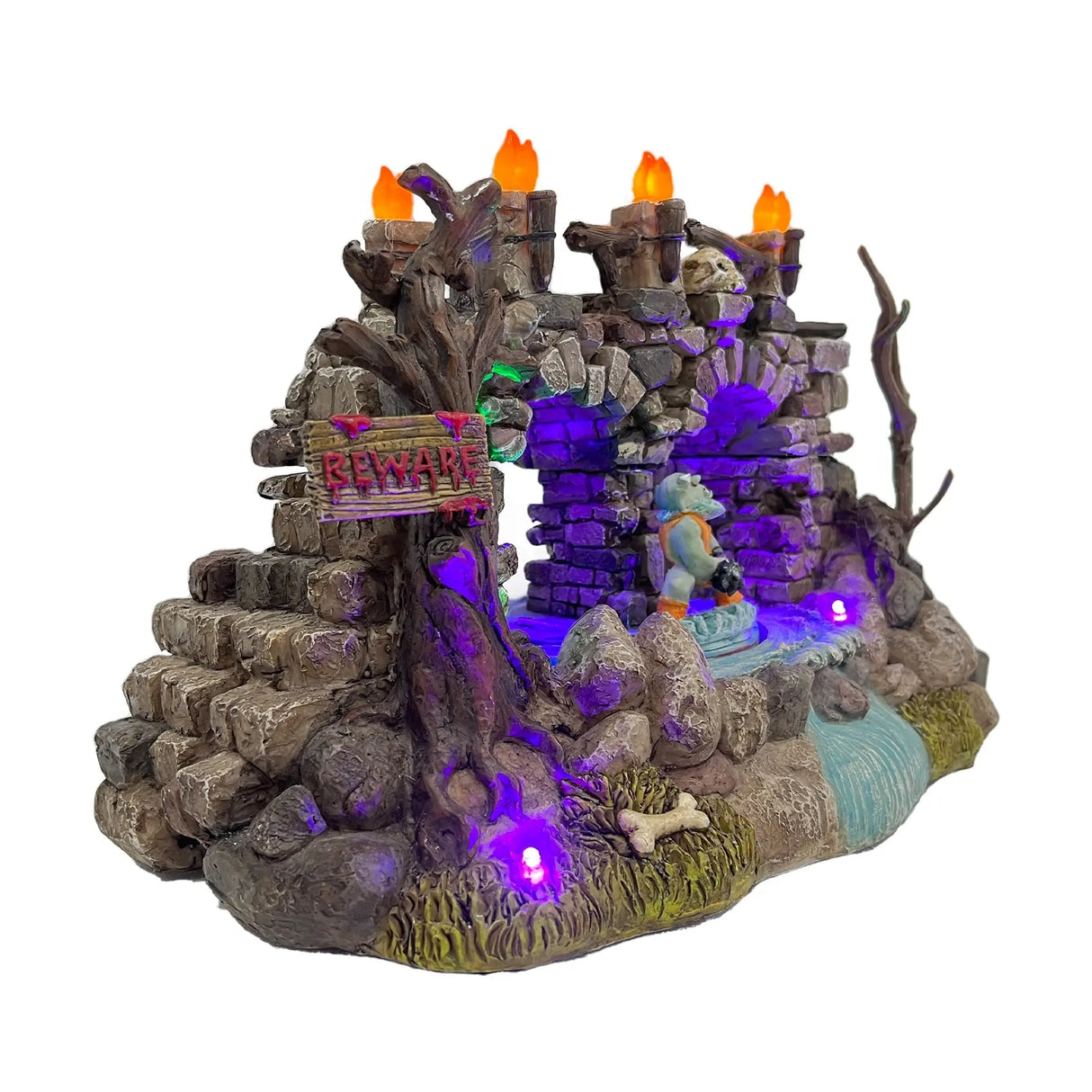 Animated Bridge Troll fgsquarevillage