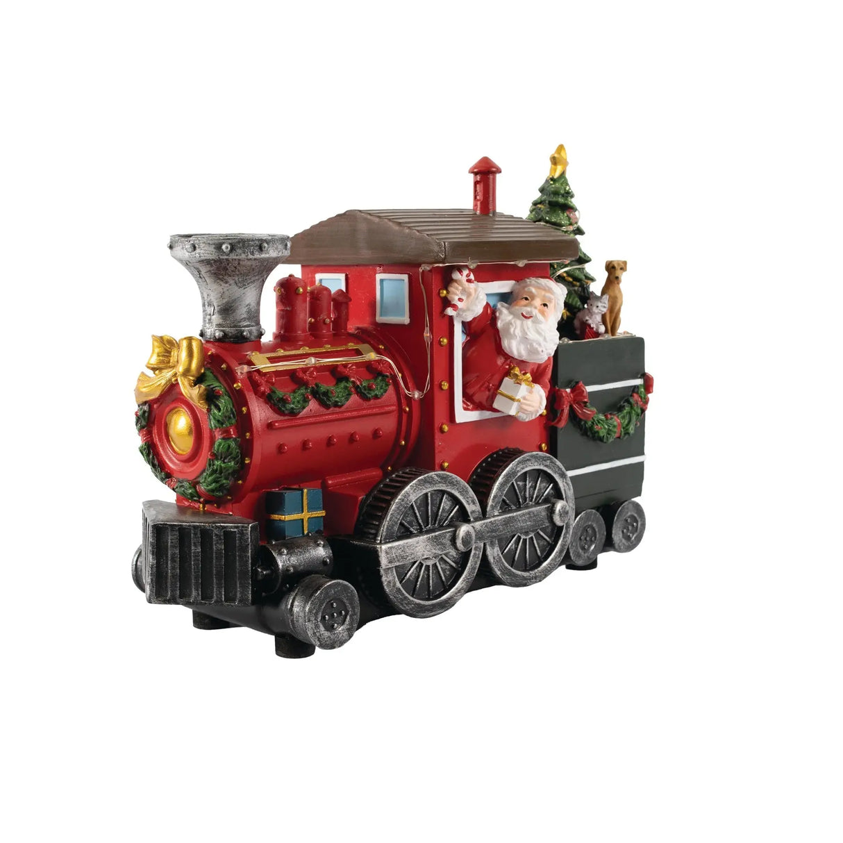 Santa on Train fgsquarevillage