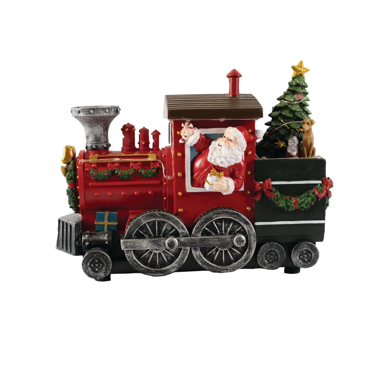 Santa on Train fgsquarevillage