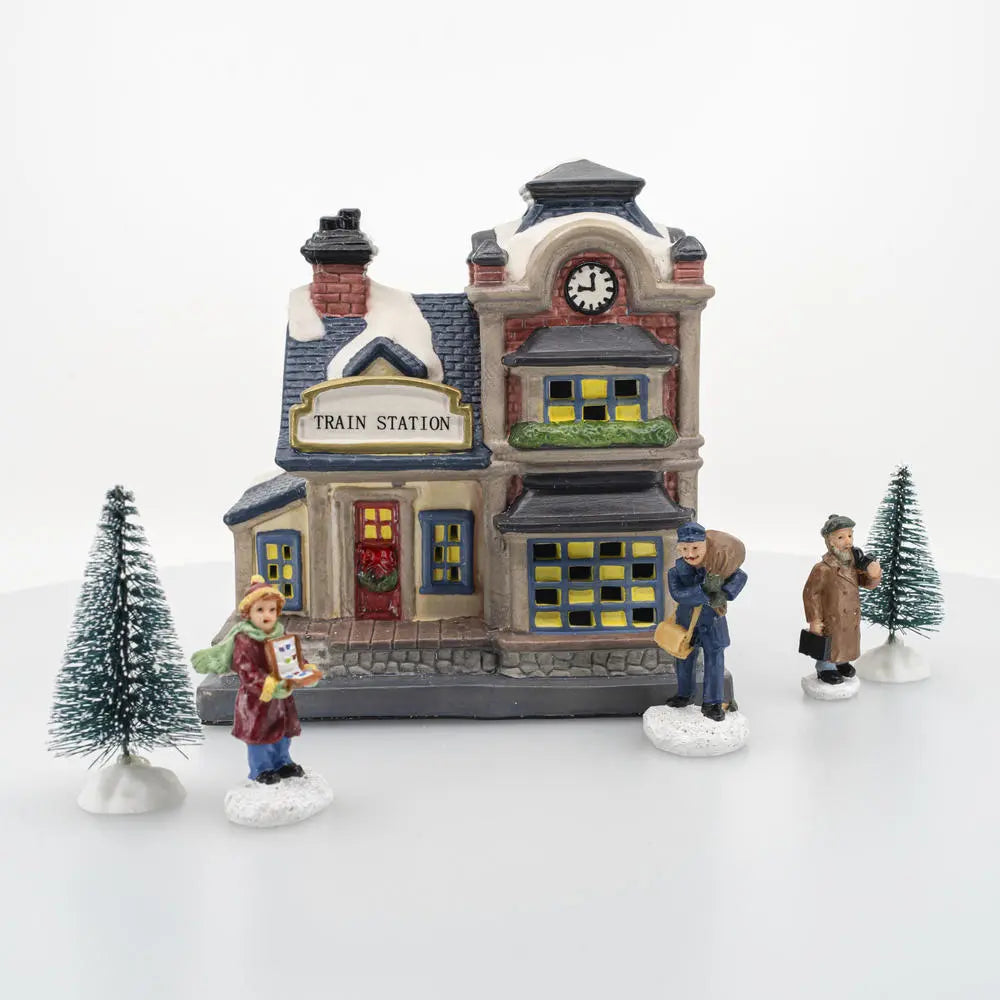 Train Station Set - 6 Piece fgsquarevillage