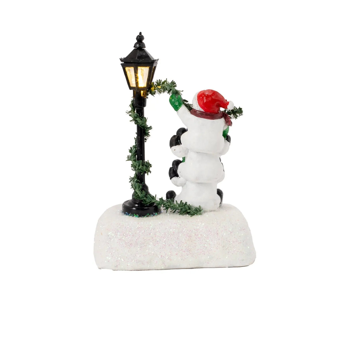 Snowman Stack Streetlamp fgsquarevillage