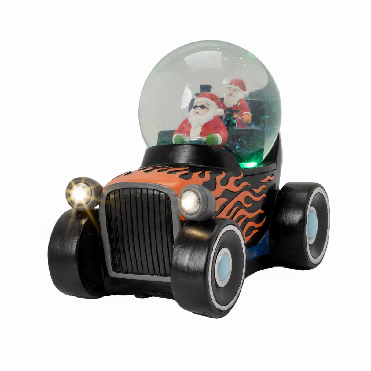 Santa's Hot-Rod Globe fgsquarevillage