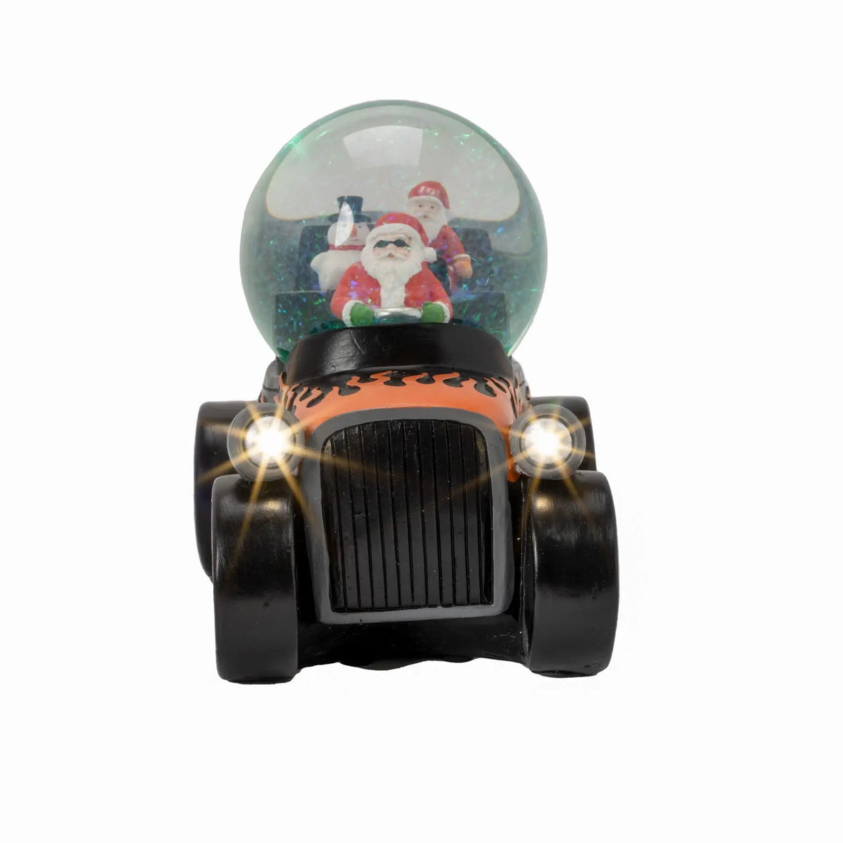 Santa's Hot-Rod Globe fgsquarevillage