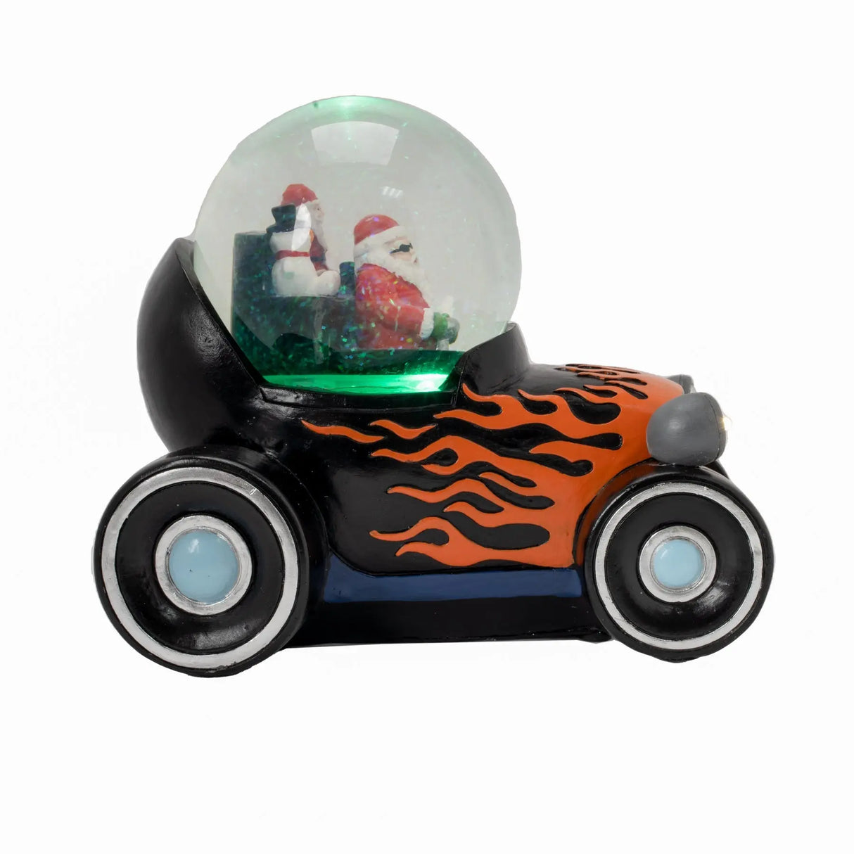 Santa's Hot-Rod Globe fgsquarevillage