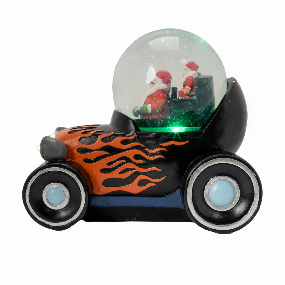 Santa's Hot-Rod Globe fgsquarevillage