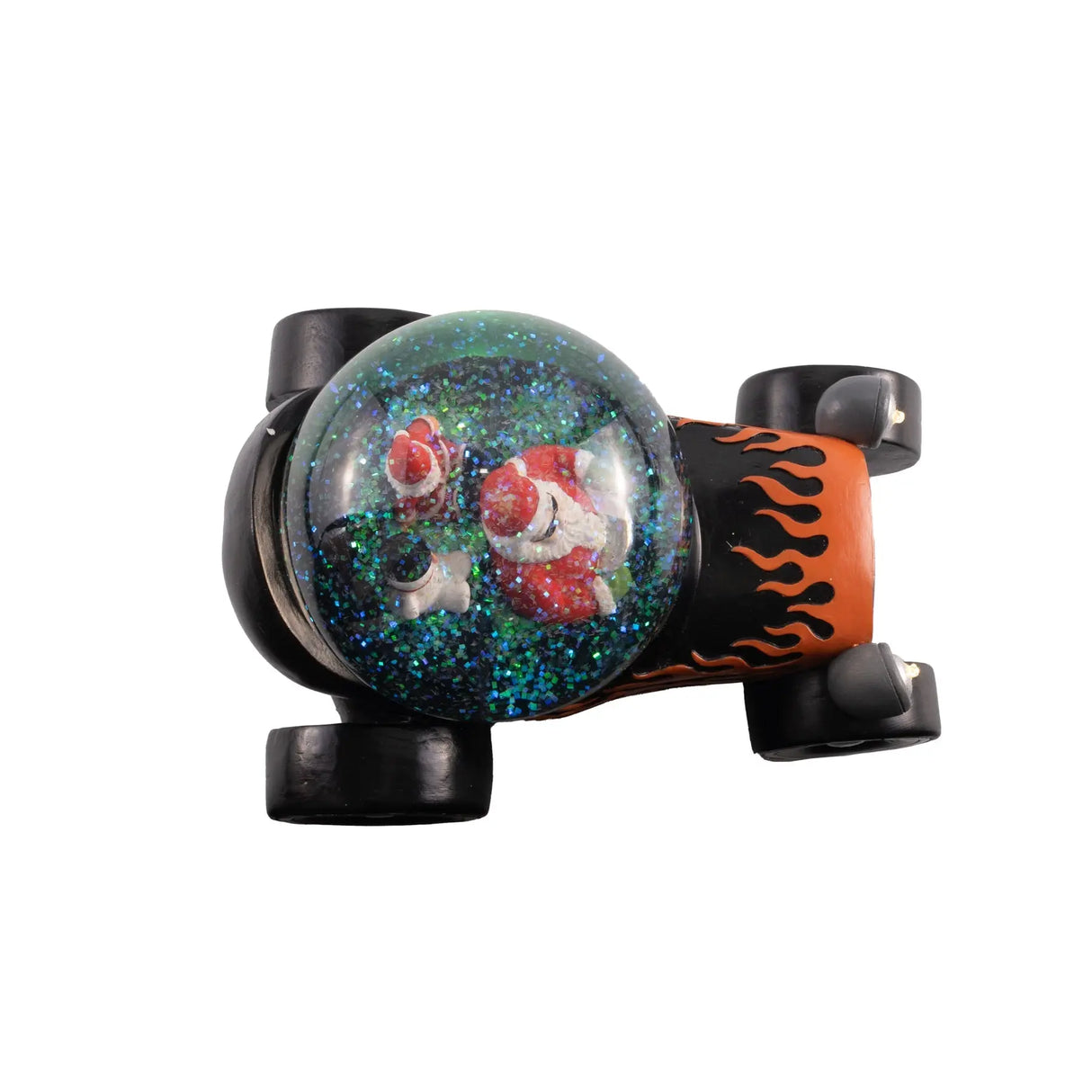 Santa's Hot-Rod Globe fgsquarevillage