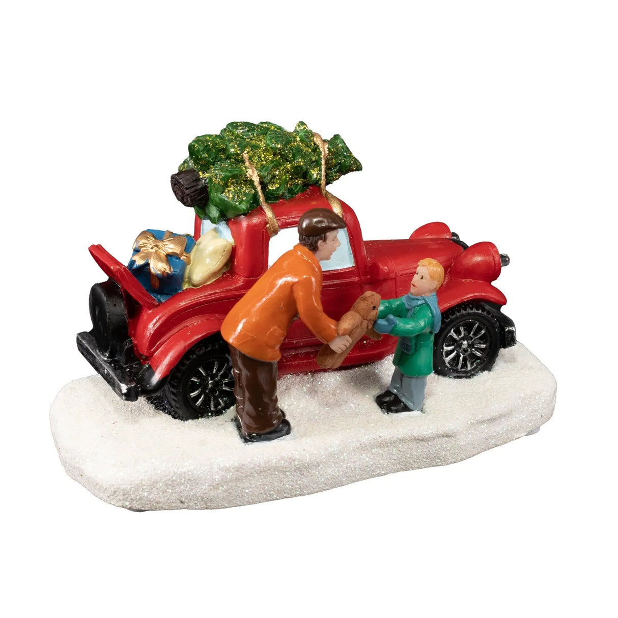 Red Truck with Tree fgsquarevillage