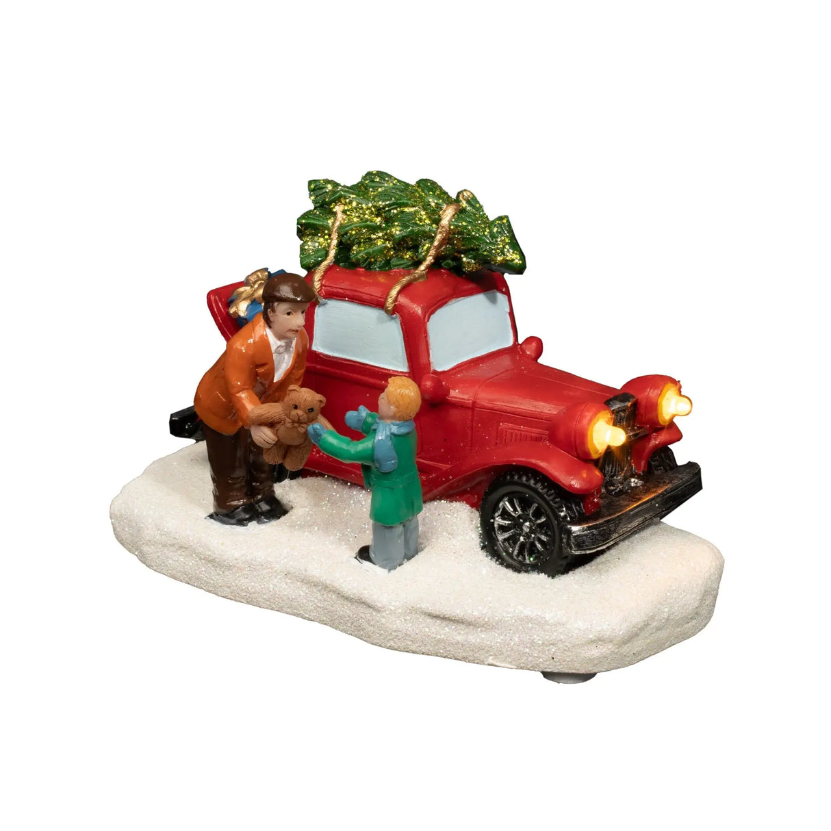 Red Truck with Tree fgsquarevillage