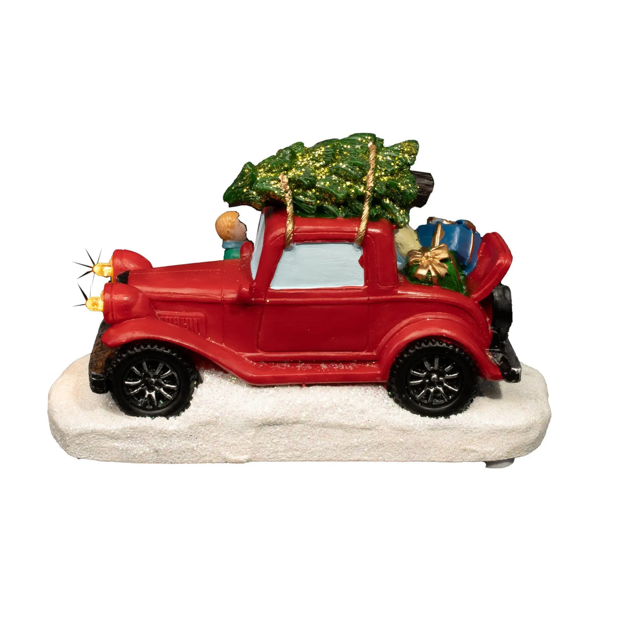 Red Truck with Tree fgsquarevillage