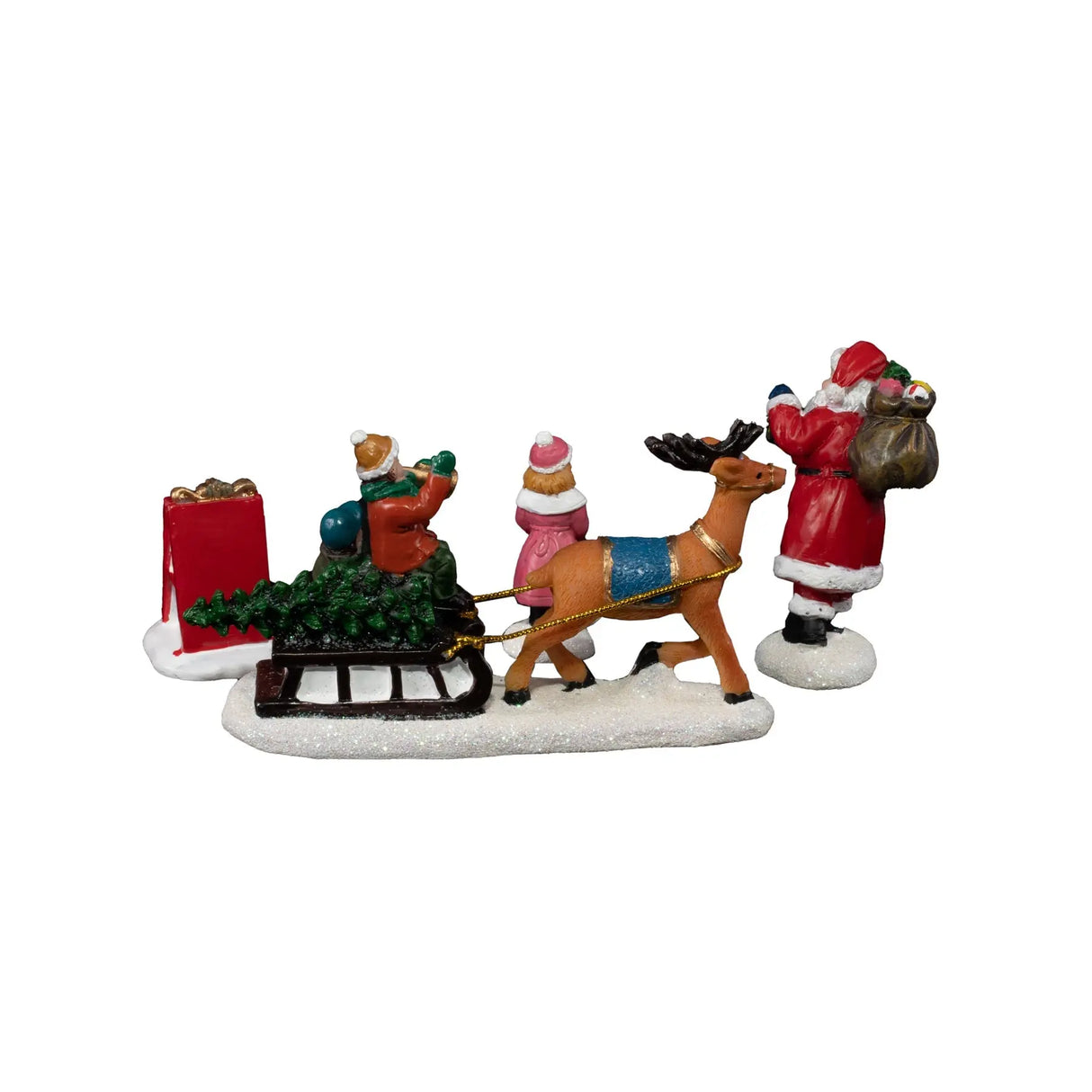 North Pole Tree Lot - 4 Piece fgsquarevillage