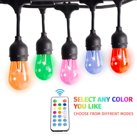 RGB Color-Changing LED 24 ft String Light ShopFGI
