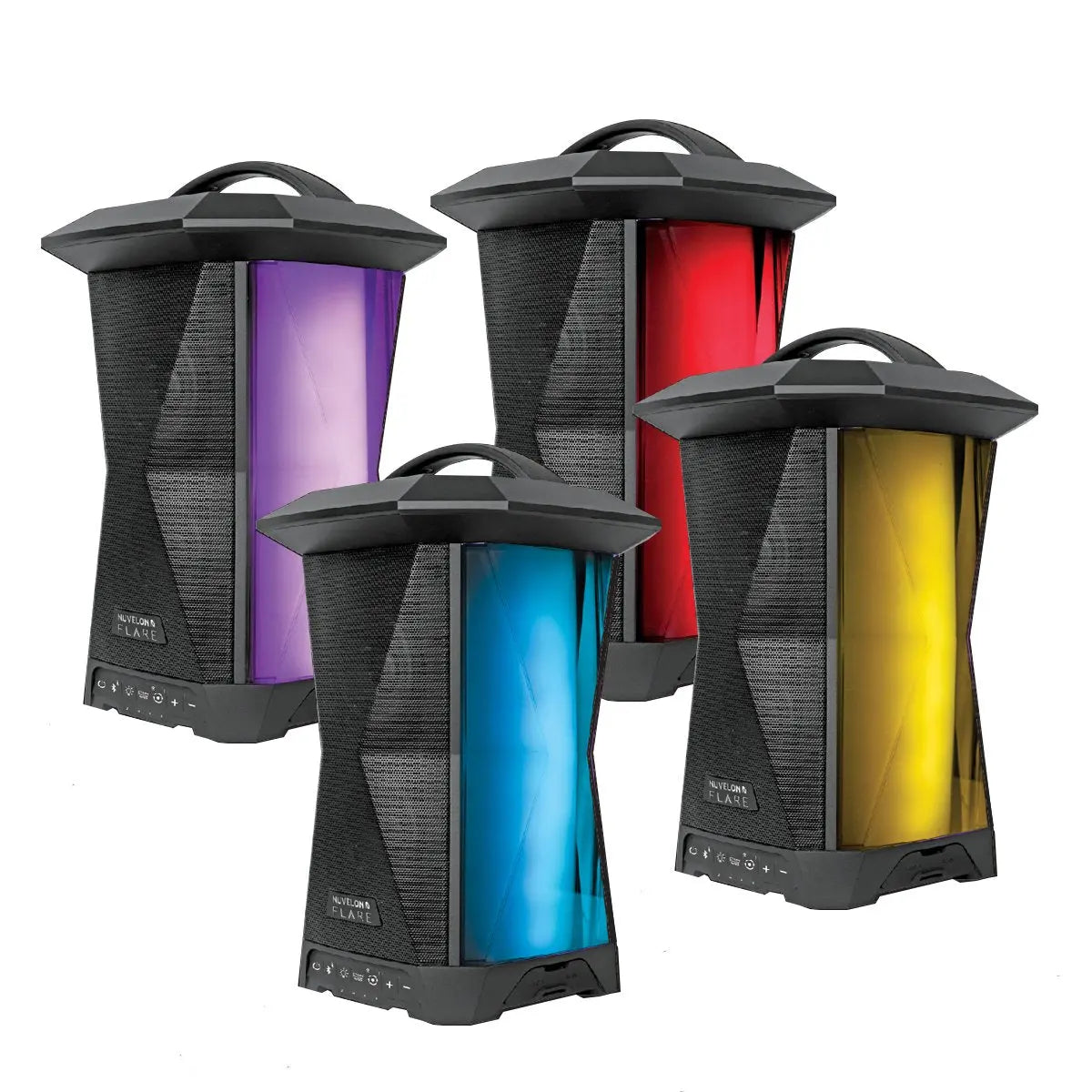 Nuvelon FLARE Indoor / Outdoor Bluetooth Speaker 4-Pack Nuvelon