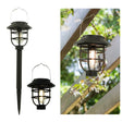2-In-1 Solar Stake & Hanging Light, Set of 4 Crosslight