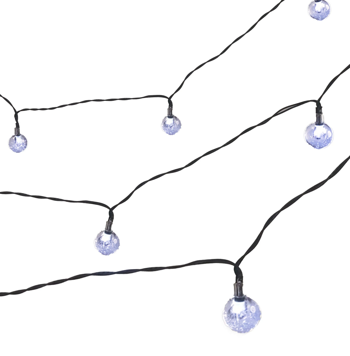 Ball String Lights (Cool White) Crosslight