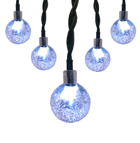Ball String Lights (Cool White) Crosslight
