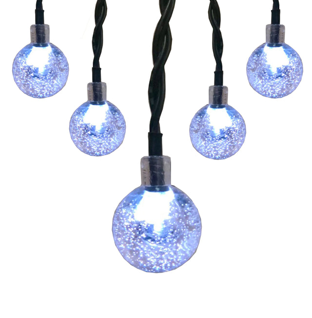 Ball String Lights (Cool White) Crosslight