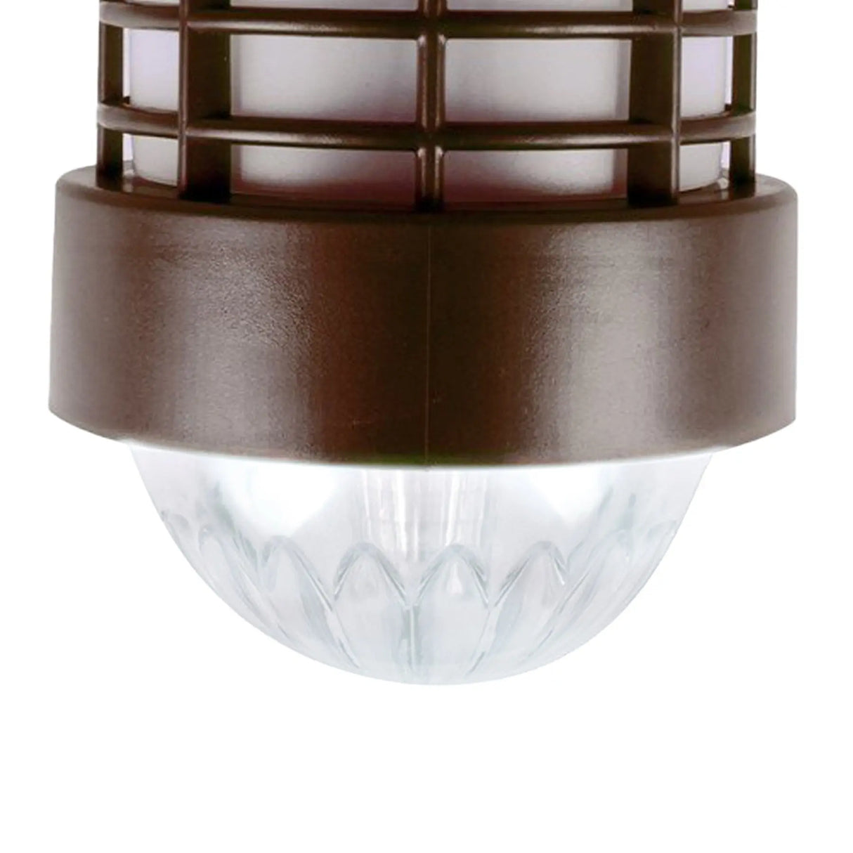 Fence Post Solar Light, Set of 4 (Brown) ShopFGI