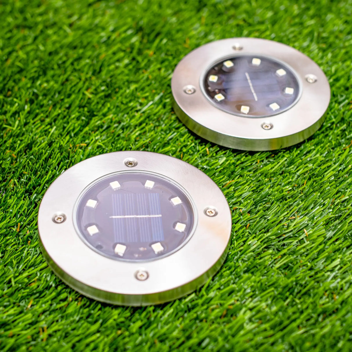 Disk Solar Pathway Light, Set of 2 ShopFGI