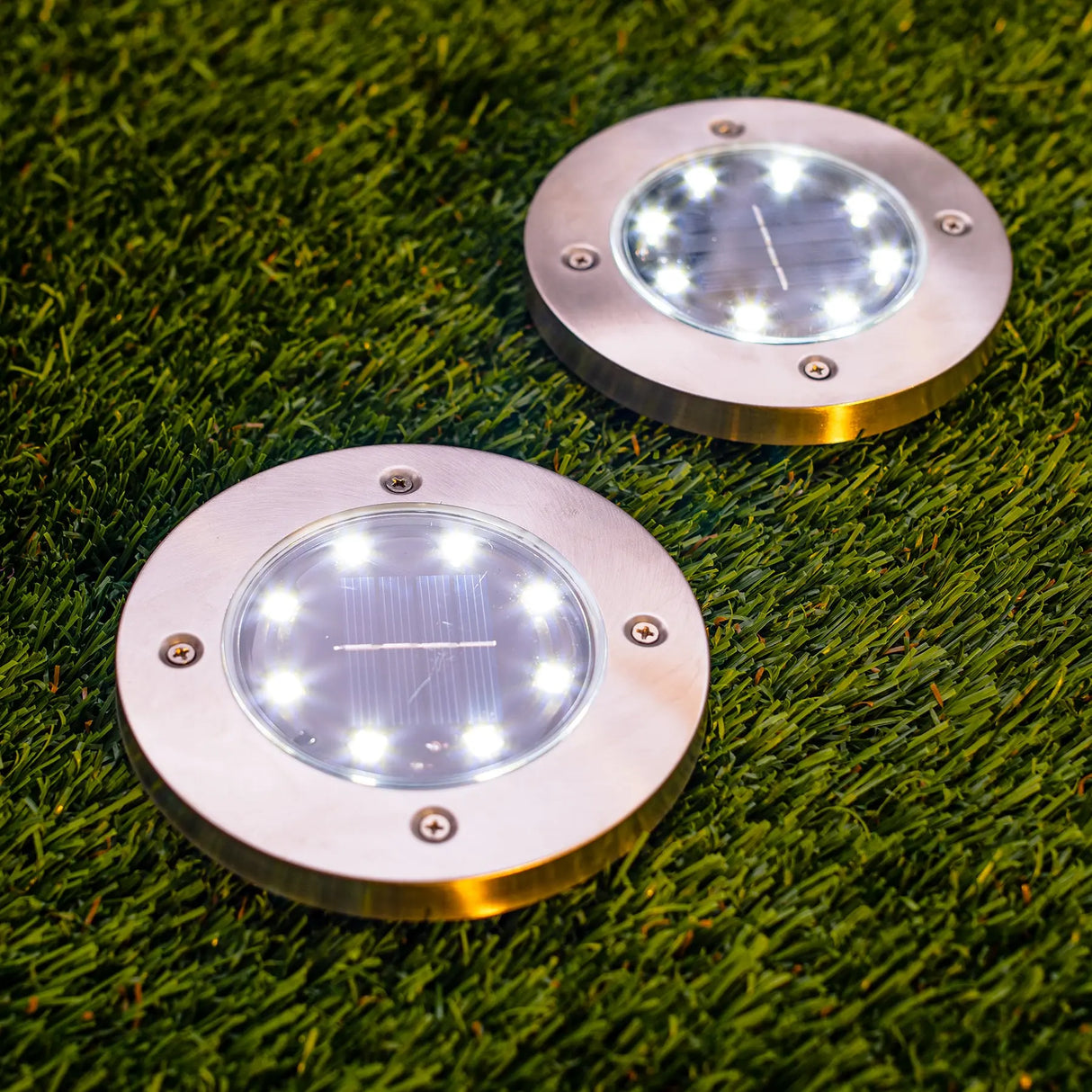 Disk Solar Pathway Light, Set of 2 ShopFGI