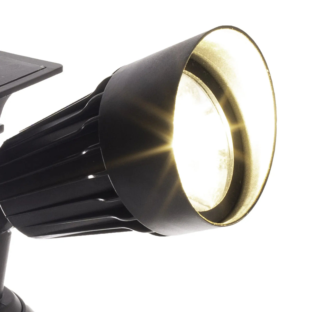 Outdoor Solar Spotlight 50 Lumens, Set of 1 (Black) Crosslight