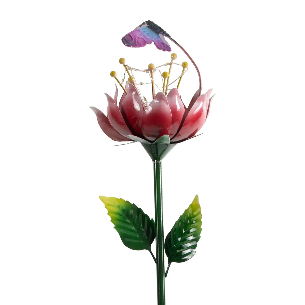 Flower and Butterfly Solar Garden Stake ShopFGI