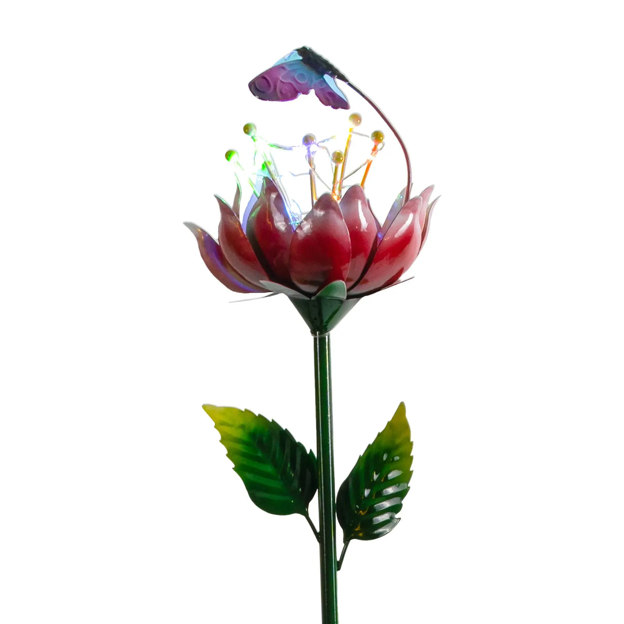 Flower and Butterfly Solar Garden Stake ShopFGI