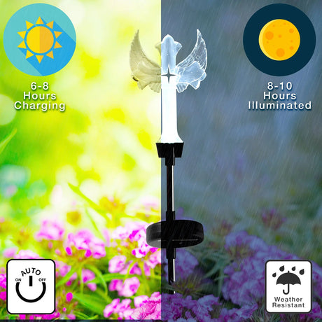 Cross Garden Stake Solar Light, Set of 1 ShopFGI