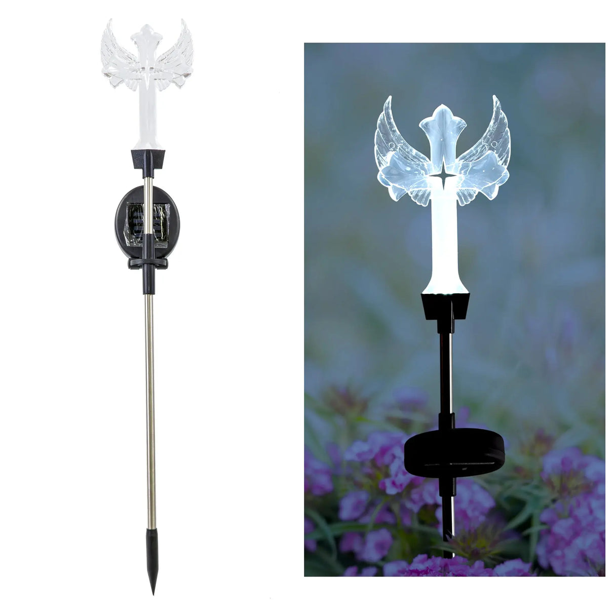 Cross Garden Stake Solar Light, Set of 1 ShopFGI