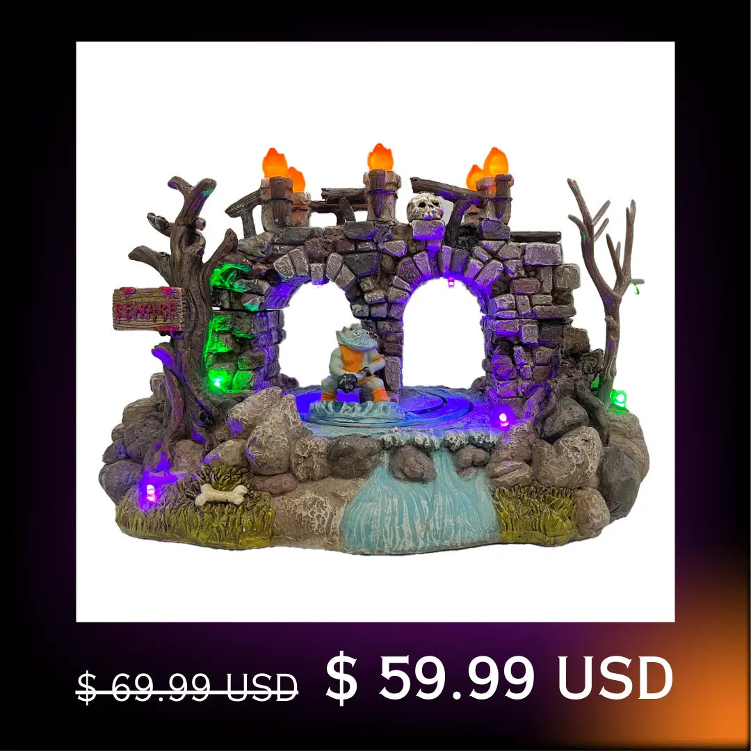 Animated Bridge Troll fgsquarevillage