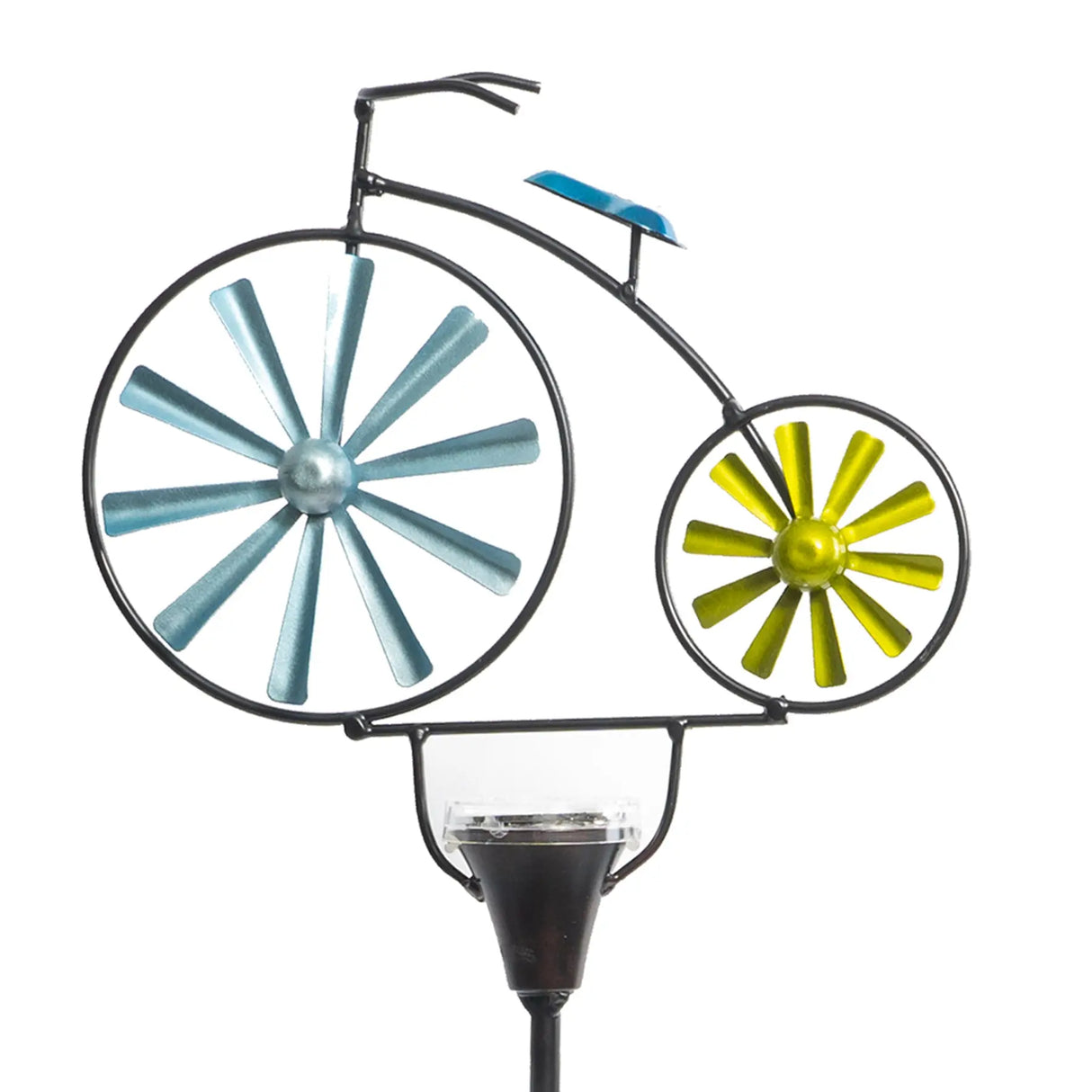 Tractor and Bike Solar Garden Stake ShopFGI