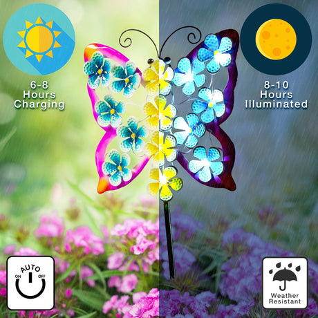 Solar Butterfly Garden Stake ShopFGI