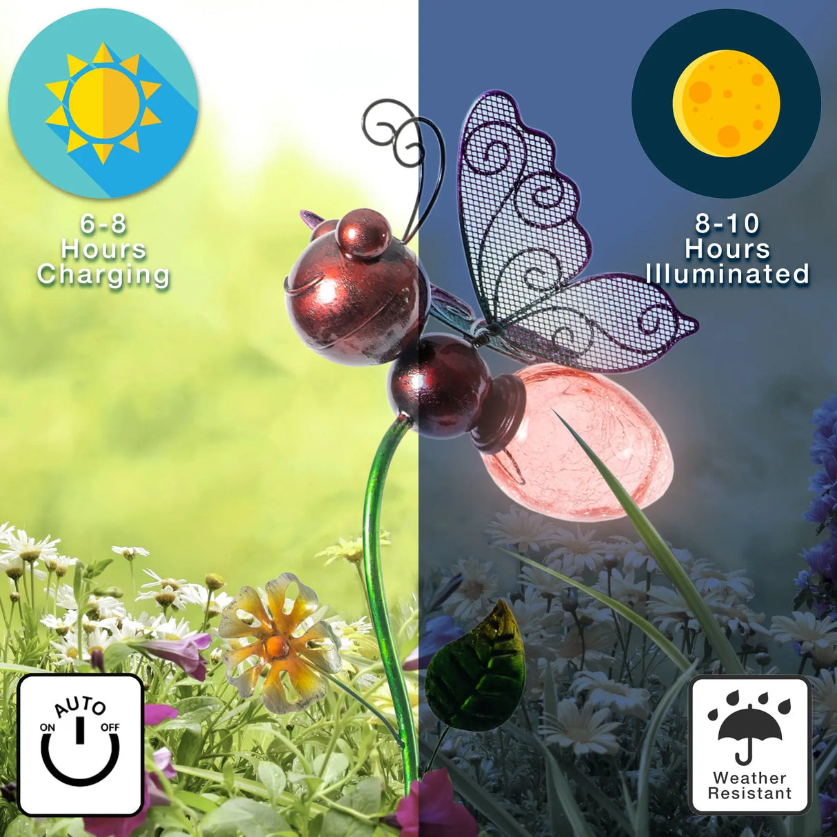 Butterfly Solar Garden Stake ShopFGI