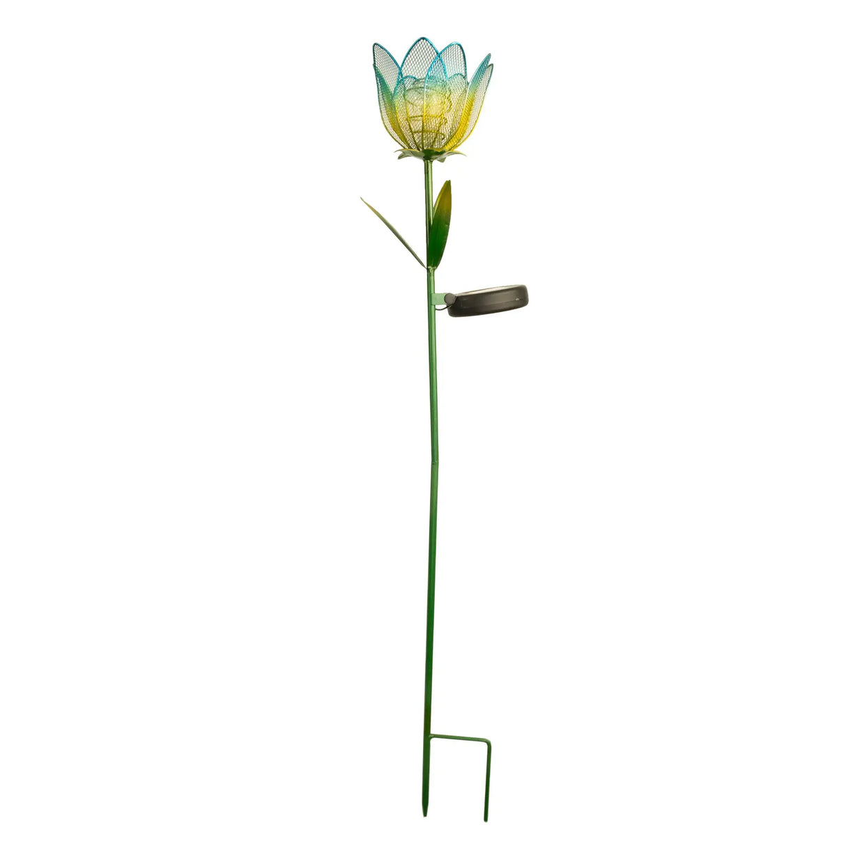 Flower Solar Garden Stake, Set of 1 Crosslight