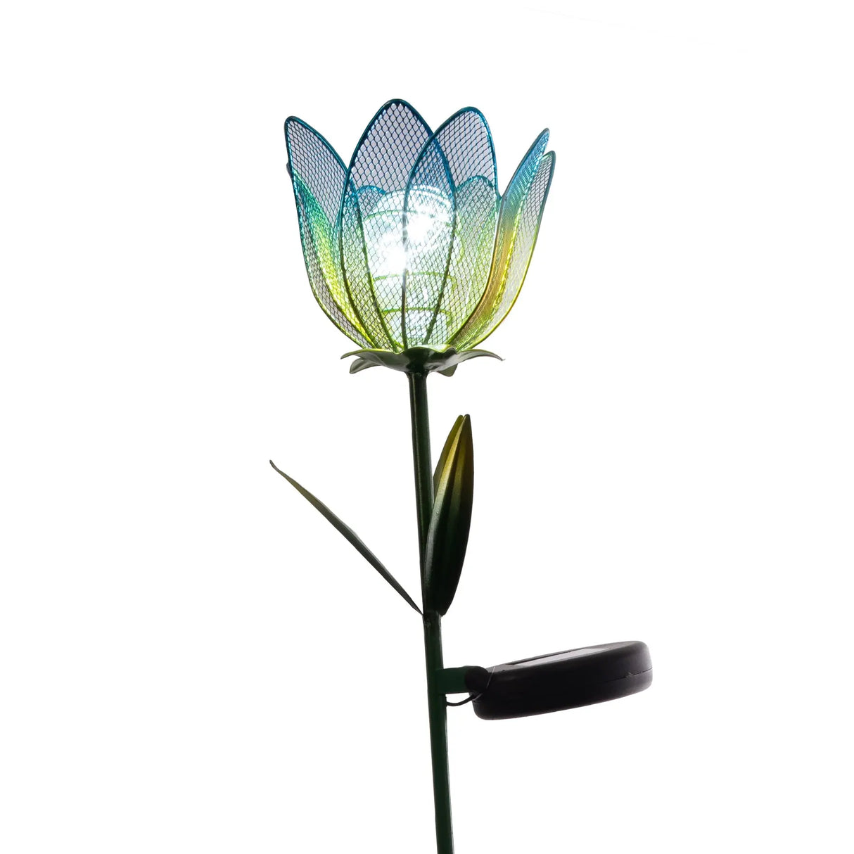 Flower Solar Garden Stake, Set of 1 Crosslight