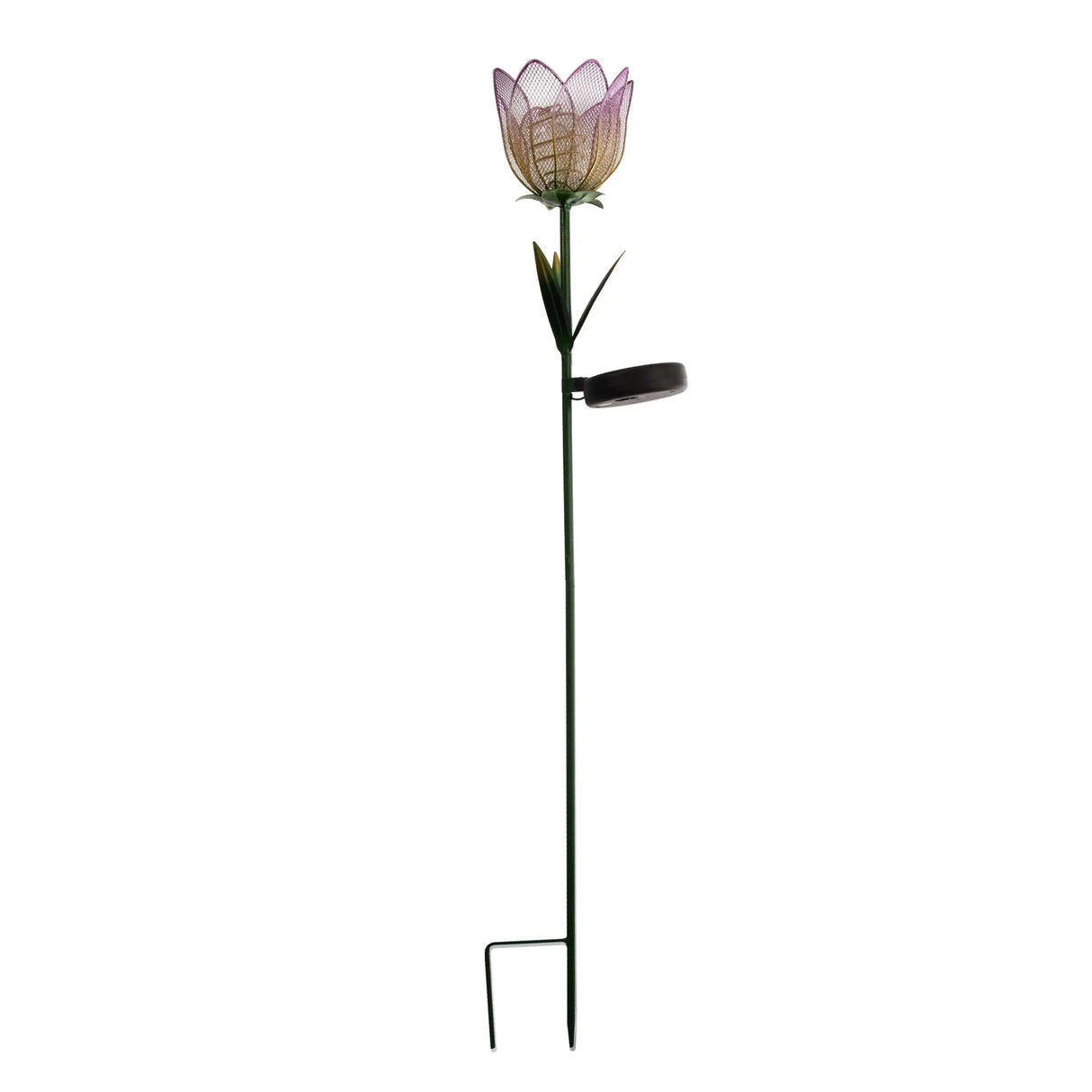 Flower Solar Garden Stake, Set of 1 Crosslight
