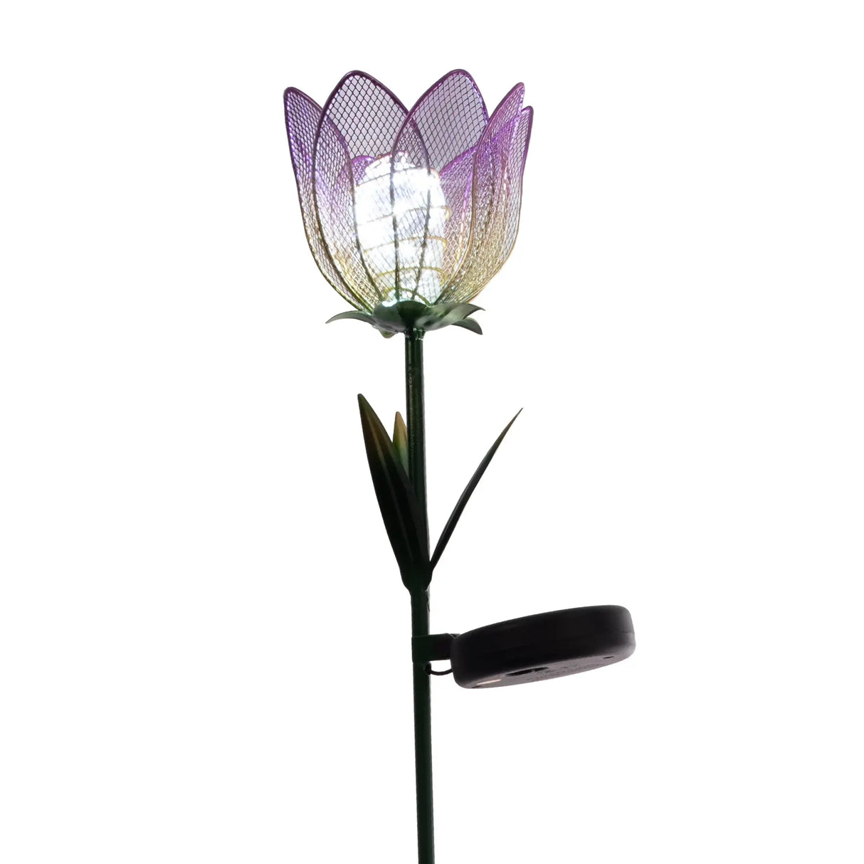 Flower Solar Garden Stake, Set of 1 Crosslight