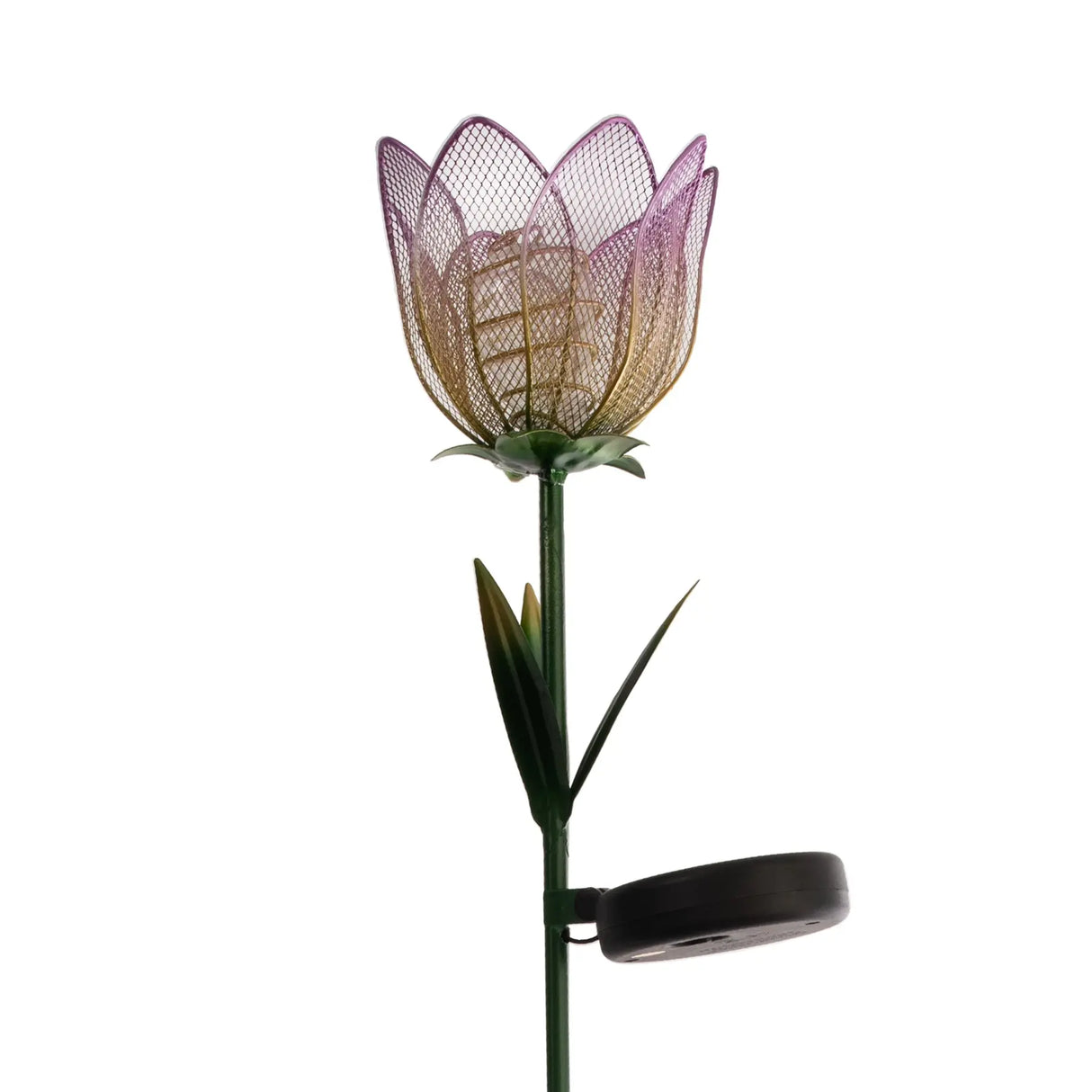 Flower Solar Garden Stake, Set of 1 Crosslight