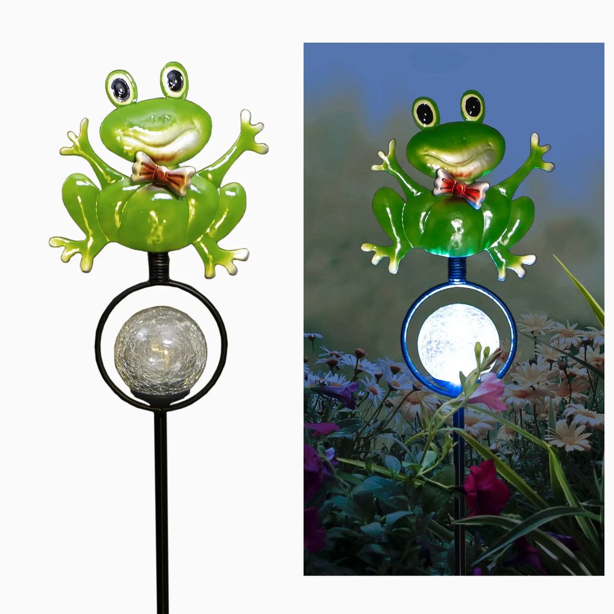 Frog Solar Garden Stake ShopFGI