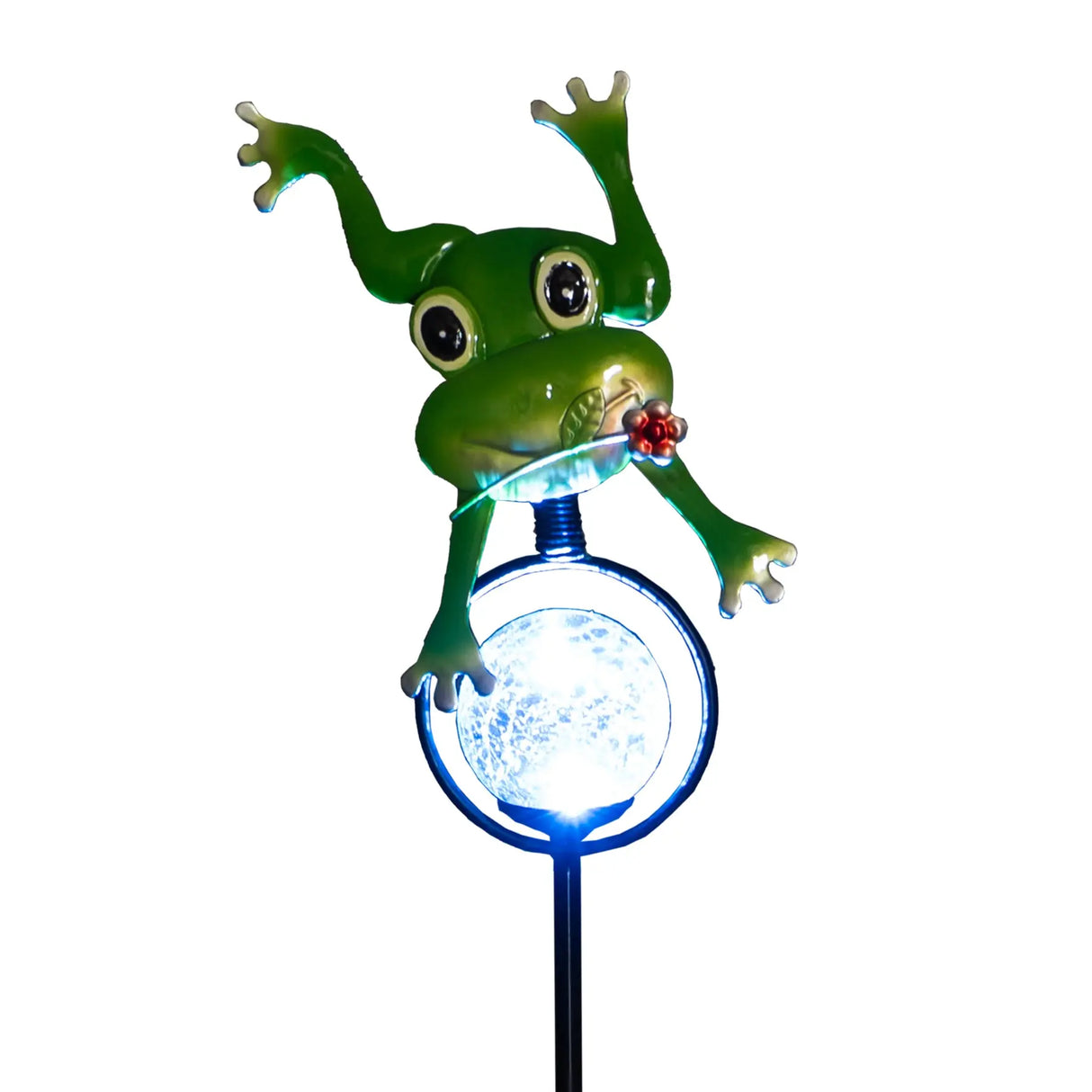 Frog Solar Garden Stake ShopFGI